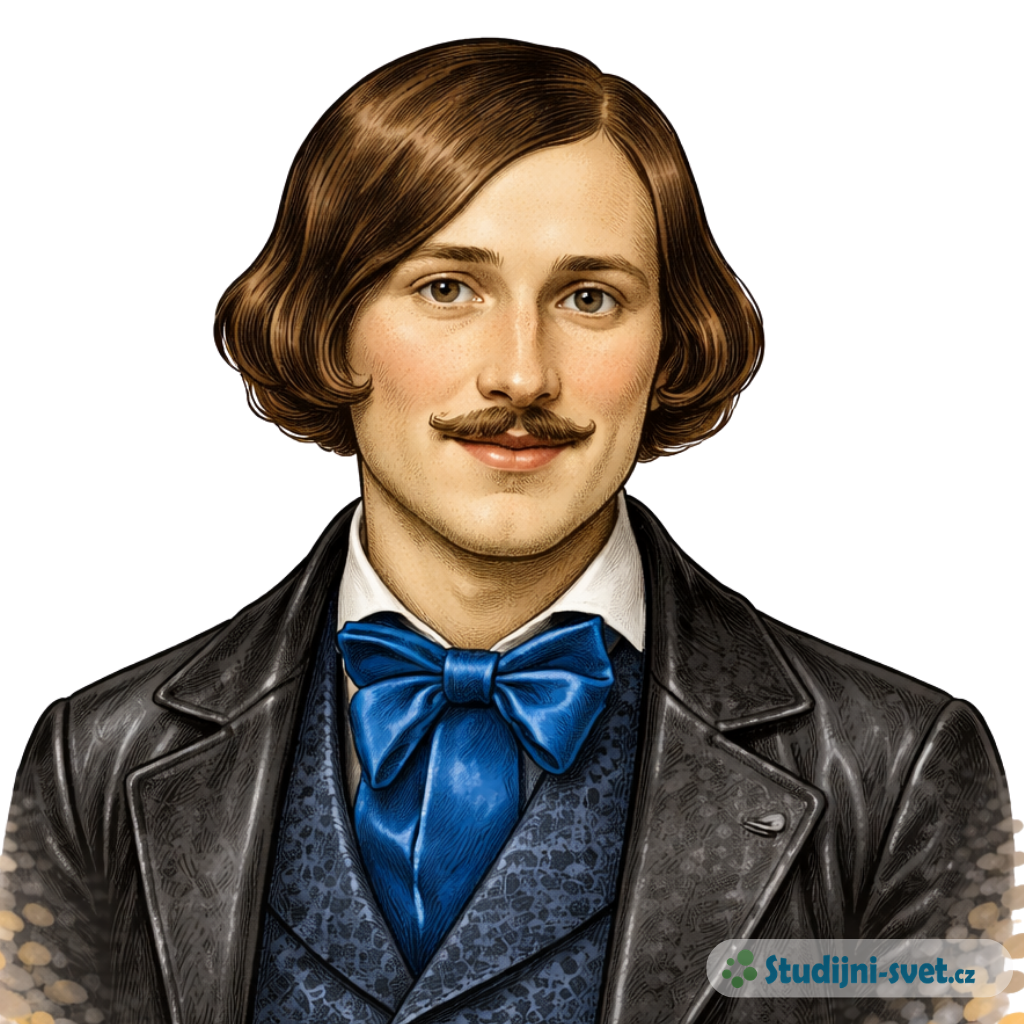 Ilustrovaný portrét: Nikolaj Vasiljevič Gogol