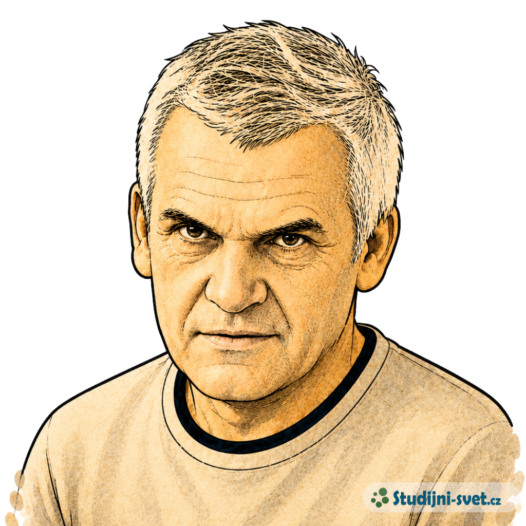 Ilustrovaný portrét: Milan Kundera