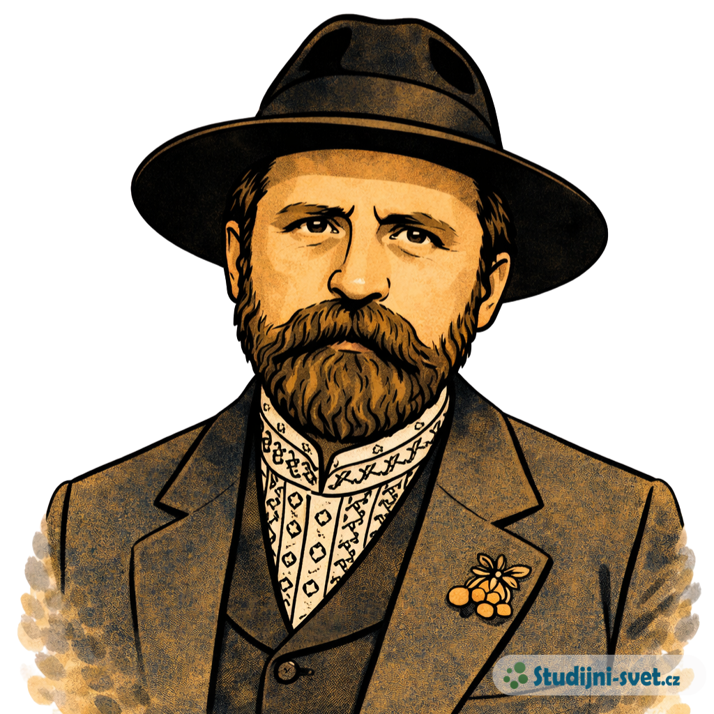 Ilustrovaný portrét: Stanislav Kostka Neumann