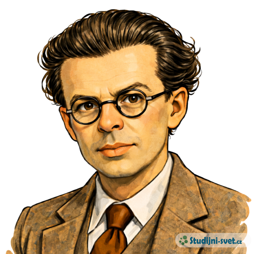 Ilustrovaný portrét: Aldous Leonard Huxley